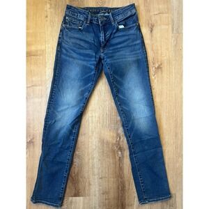 American Eagle Slim Straight Jeans 29x32 Men's Med Wash Next Level Flex Stretch